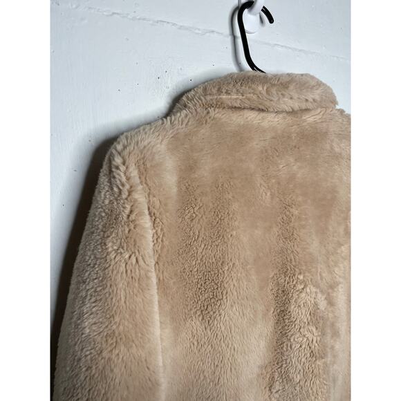 Apparis Womens Faux Fur Tan Coat Size XS - Picture 9 of 9